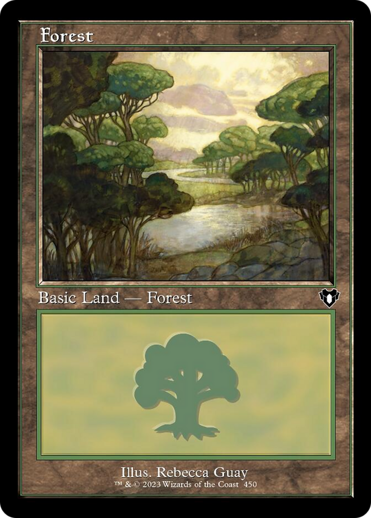 Forest (450) (Retro) [Commander Masters] | The CG Realm
