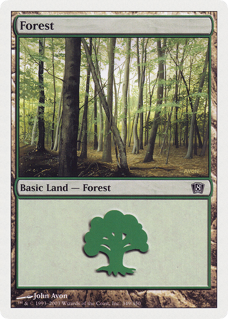 Forest (349) (8ED-349) - 8th Edition
