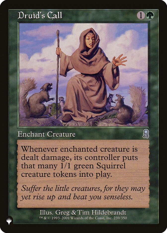 Druid's Call [The List] | The CG Realm