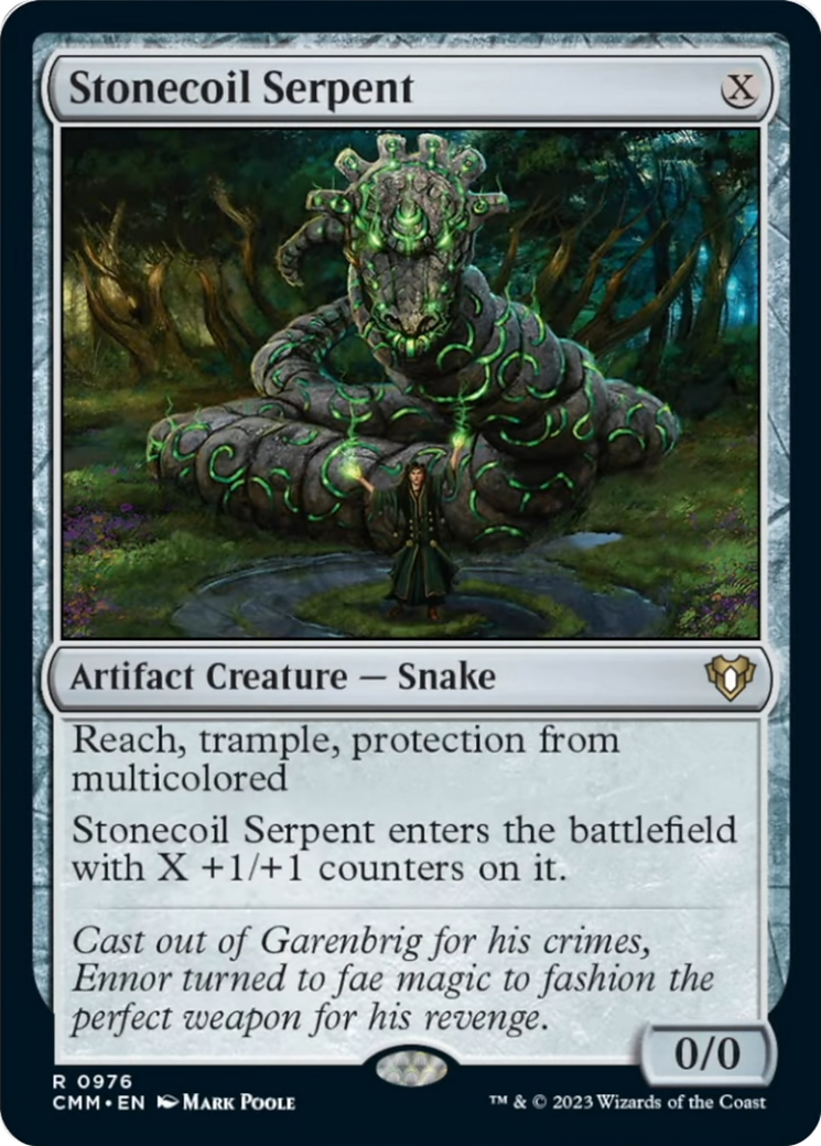 Stonecoil Serpent [Commander Masters] | The CG Realm