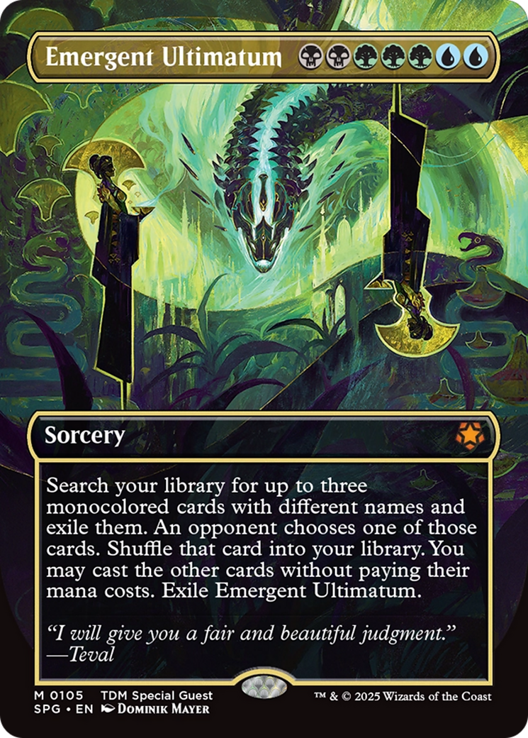 Emergent Ultimatum (Borderless) [Tarkir: Dragonstorm Special Guests] | The CG Realm