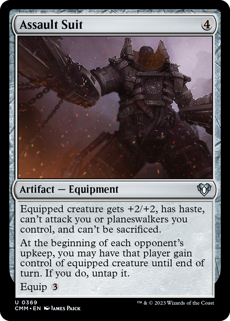 Assault Suit [Commander Masters] | The CG Realm