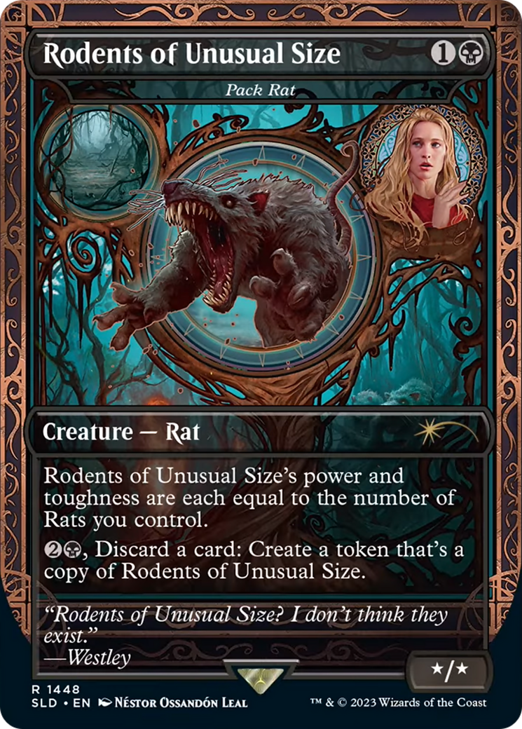 Rodents of Unusual Size - Pack Rat [Secret Lair Drop Series] | The CG Realm