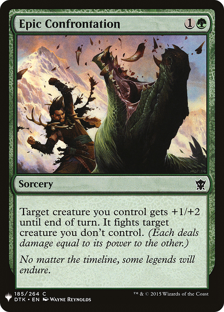 Epic Confrontation (LIST-DTK-185) - The List