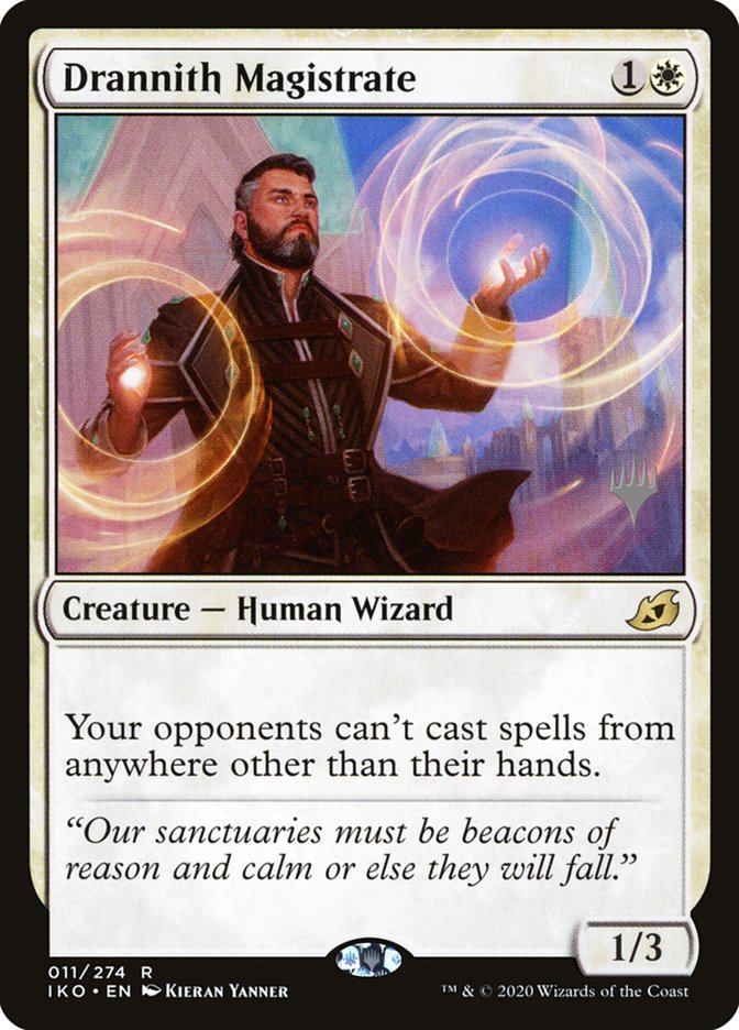 Drannith Magistrate (Promo Pack) [Ikoria: Lair of Behemoths Promos] | The CG Realm