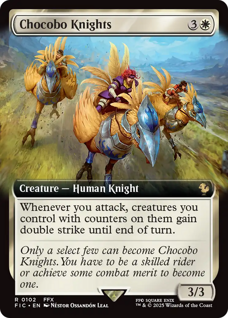 Chocobo Knights (Extended Art) [FINAL FANTASY Commander] | The CG Realm