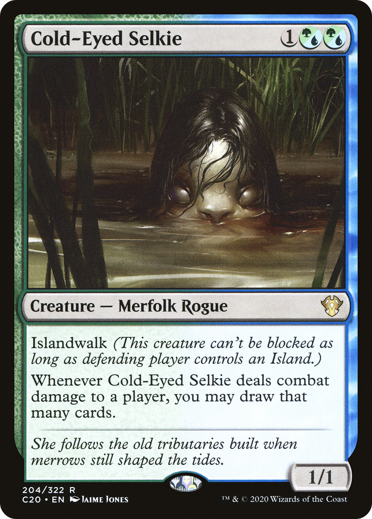 Cold-Eyed Selkie (C20-204) - Commander 2020