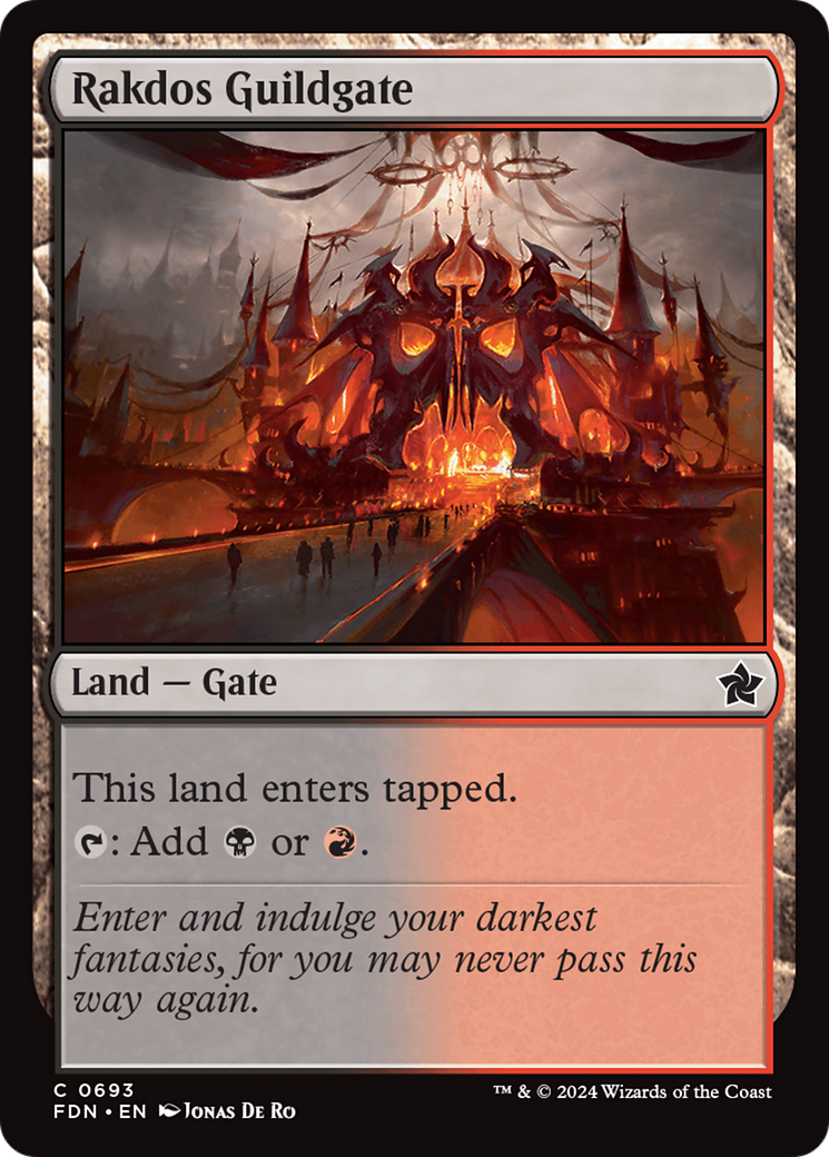 Rakdos Guildgate [Foundations] | The CG Realm