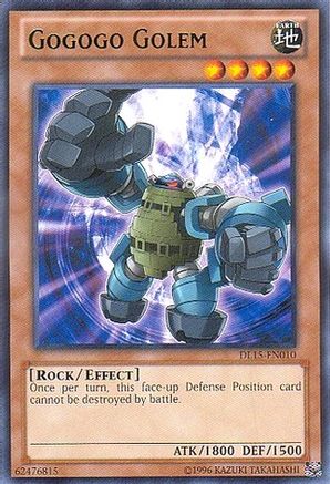 Gogogo Golem (Green) (DL15-EN010) - Duelist League Promo Unlimited