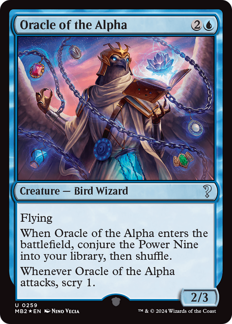 Oracle of the Alpha [Mystery Booster 2] | The CG Realm