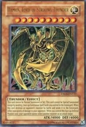 Hamon, Lord of Striking Thunder (DR04-EN122) - Dark Revelation Volume 4 Unlimited