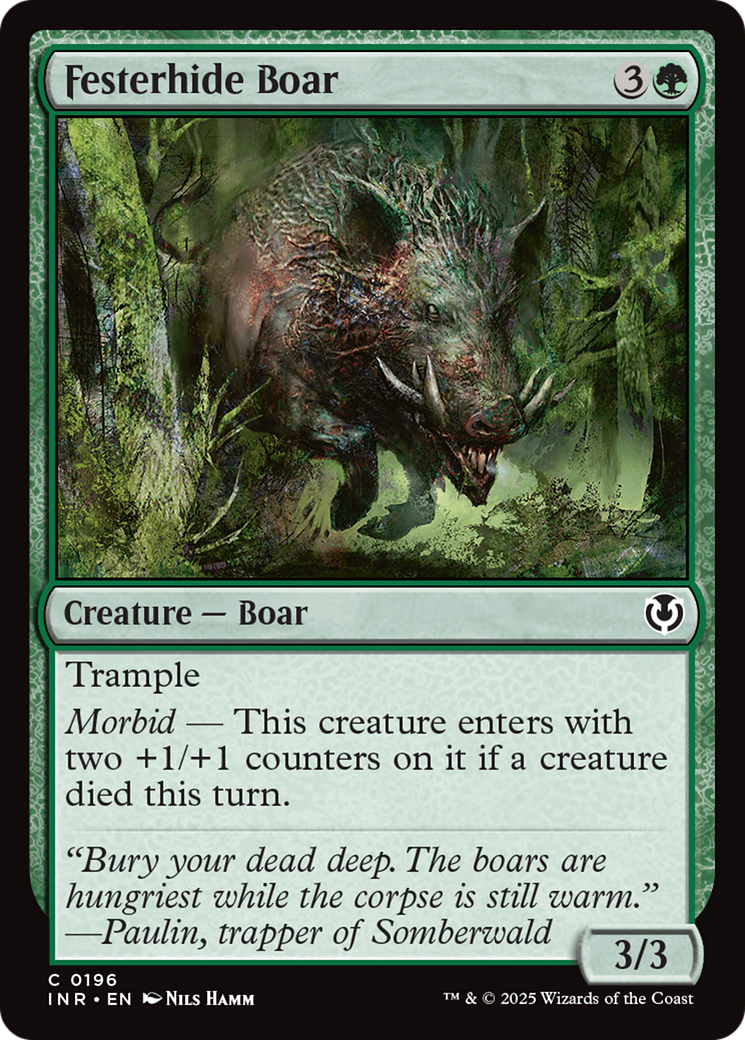 Festerhide Boar [Innistrad Remastered] | The CG Realm