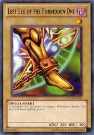 Left Leg of the Forbidden One (Purple) (DL11-EN003) - Duelist League Promo Unlimited