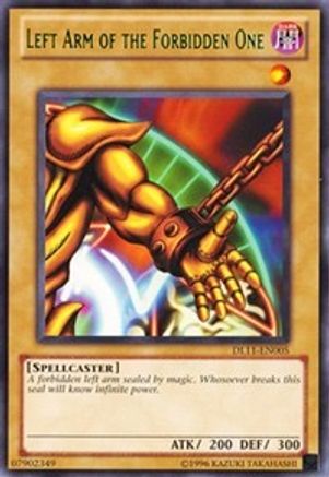 Left Arm of the Forbidden One (Green) (DL11-EN005) - Duelist League Promo Unlimited