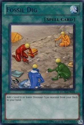 Fossil Dig (Blue) (DL13-EN018) - Duelist League Promo Unlimited