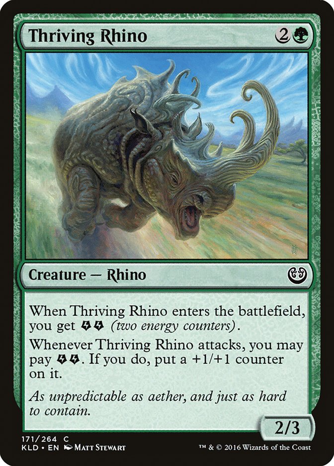 Thriving Rhino [Kaladesh] | The CG Realm