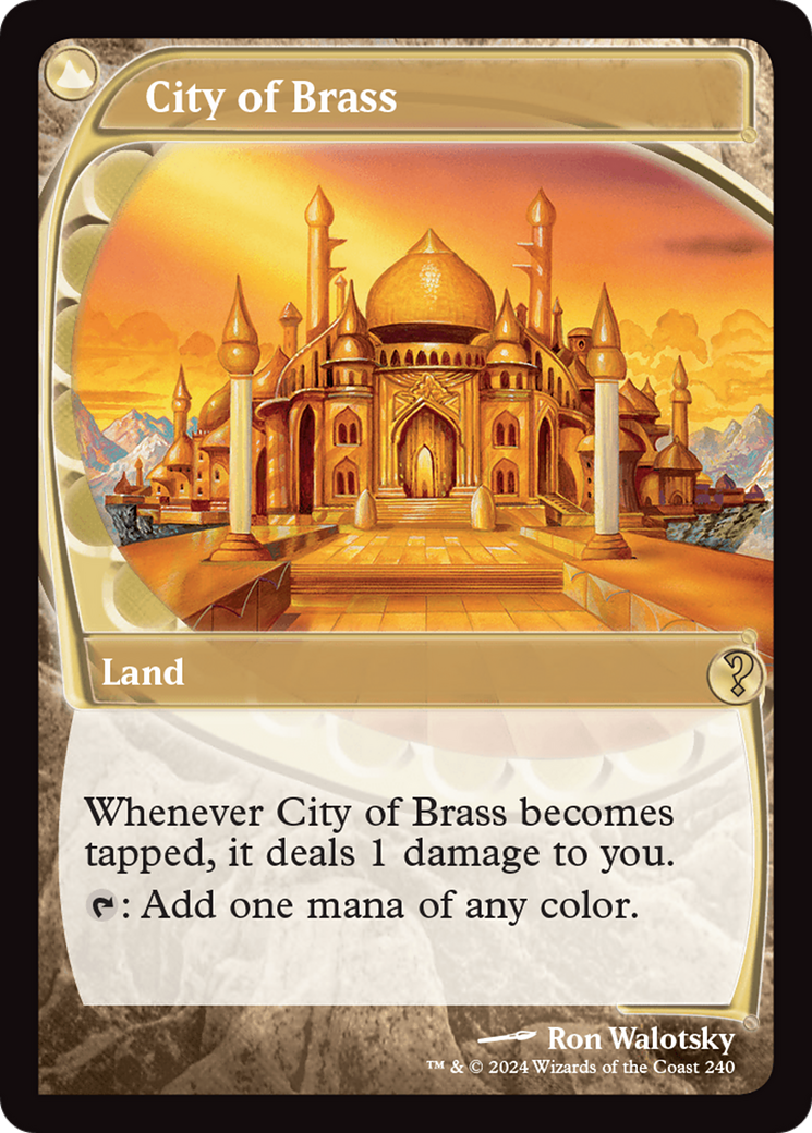 City of Brass (Future Sight) [Mystery Booster 2] | The CG Realm