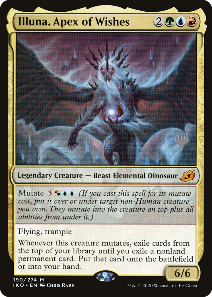 Illuna, Apex of Wishes (PPIKO-190) - Ikoria: Lair of Behemoths Promos
