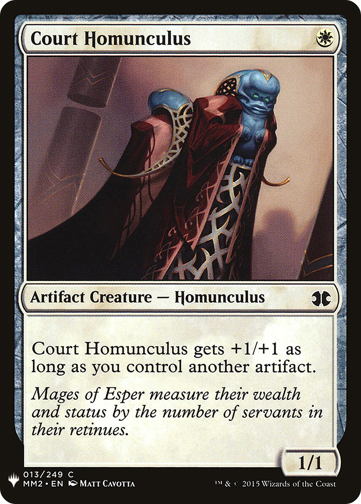 Court Homunculus (LIST-MM2-13) - The List