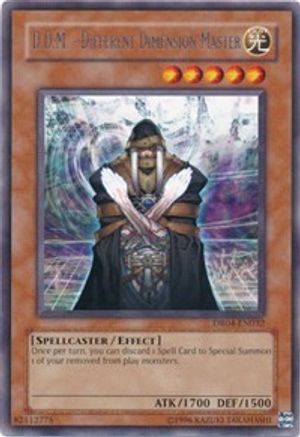 D.D.M. - Different Dimension Master (DR04-EN032) - Dark Revelation Volume 4 Unlimited