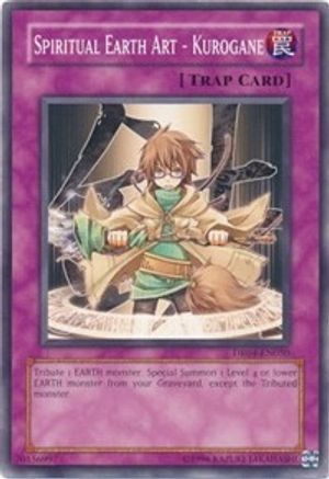 Spiritual Earth Art - Kurogane (DR04-EN050) - Dark Revelation Volume 4 Unlimited