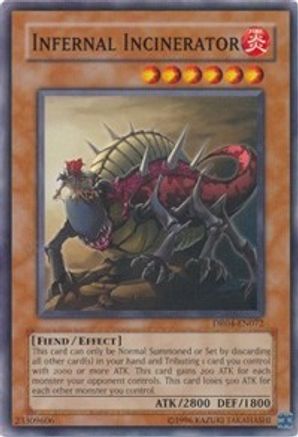 Infernal Incinerator (DR04-EN072) - Dark Revelation Volume 4 Unlimited