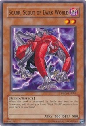 Scarr, Scout of Dark World (DR04-EN085) - Dark Revelation Volume 4 Unlimited