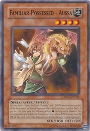 Familiar-Possessed - Aussa (DR04-EN086) - Dark Revelation Volume 4 Unlimited