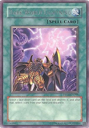 Dark World Lightning (DR04-EN098) - Dark Revelation Volume 4 Unlimited