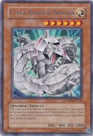 Cyber Barrier Dragon (DR04-EN126) - Dark Revelation Volume 4 Unlimited