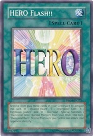 HERO Flash!! (DR04-EN222) - Dark Revelation Volume 4 Unlimited