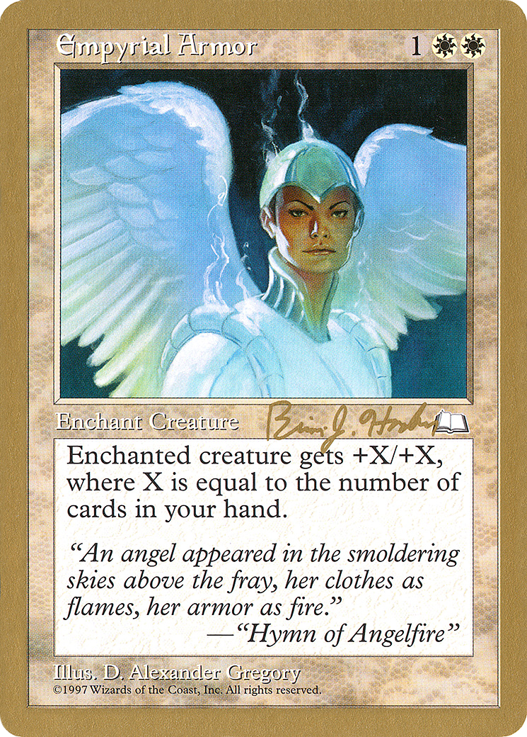 Empyrial Armor - 1998 Brian Hacker (WTH) (WCD-) - World Championship Decks 1998