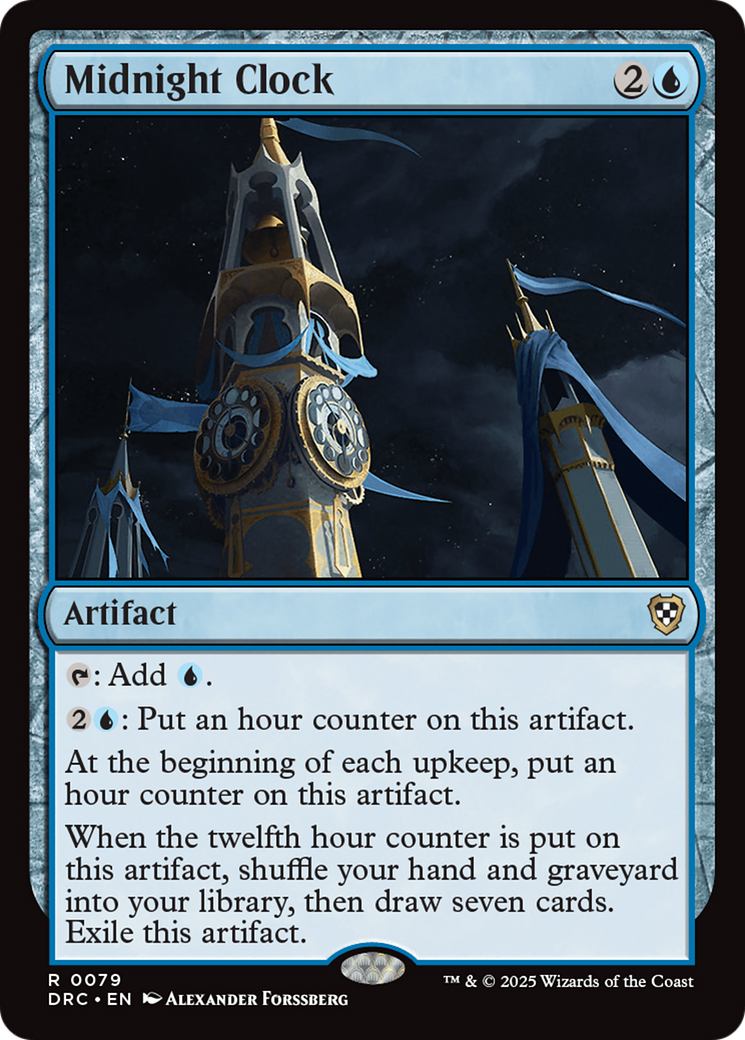 Midnight Clock [Aetherdrift Commander] | The CG Realm