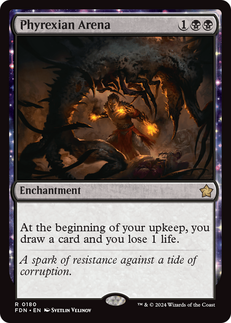 Phyrexian Arena [Foundations] | The CG Realm