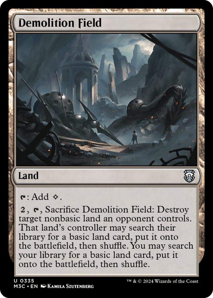 Demolition Field [Modern Horizons 3 Commander] | The CG Realm