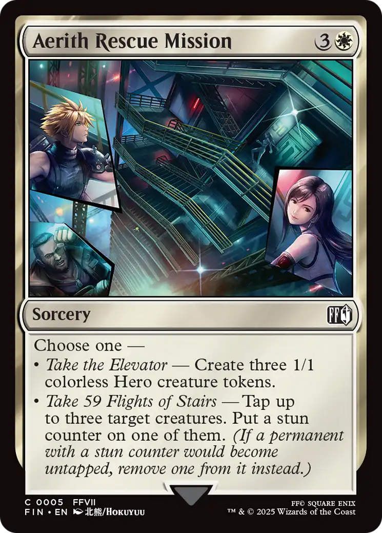 Aerith Rescue Mission [FINAL FANTASY] | The CG Realm