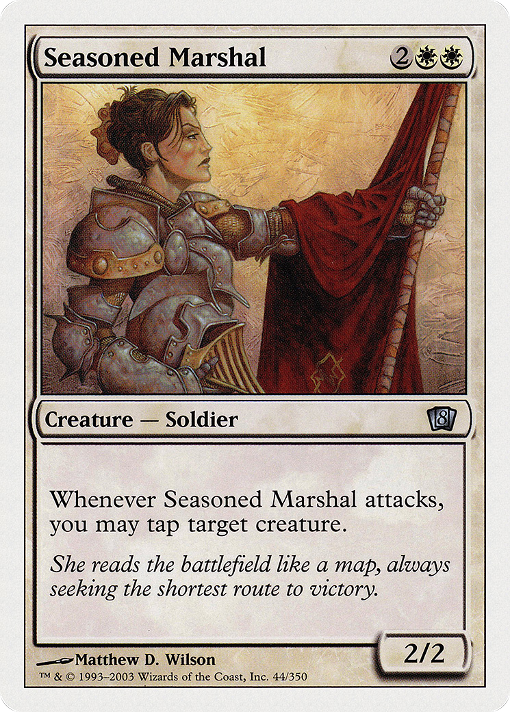 Seasoned Marshal (8ED-044) - 8th Edition