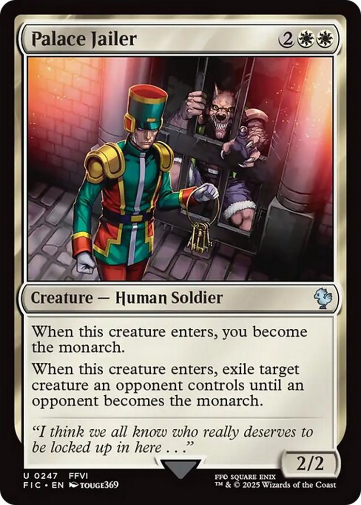 Palace Jailer [FINAL FANTASY Commander] | The CG Realm