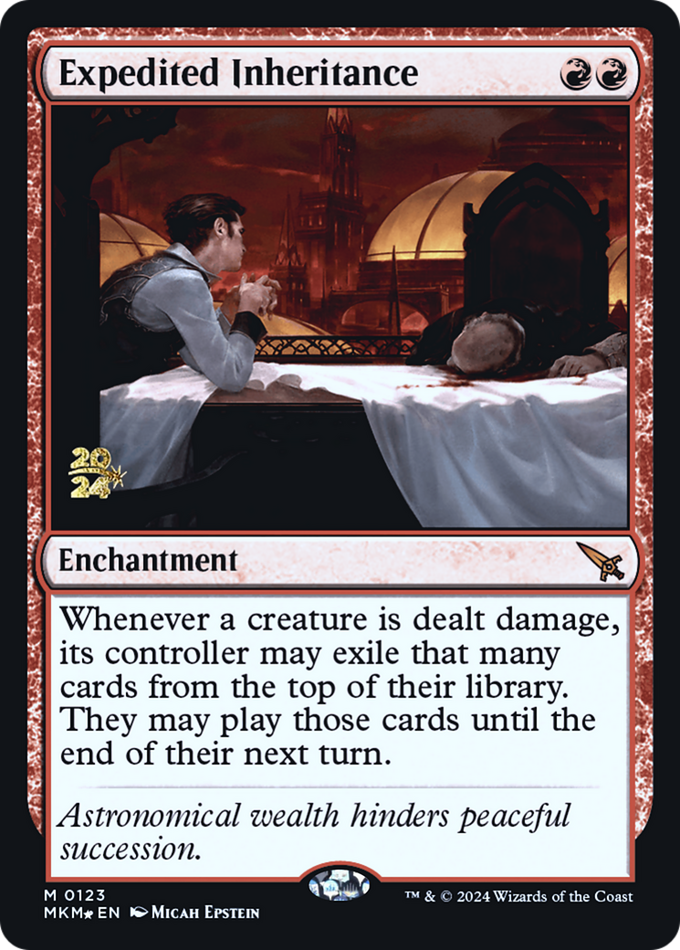 Expedited Inheritance [Murders at Karlov Manor Prerelease Promos] | The CG Realm