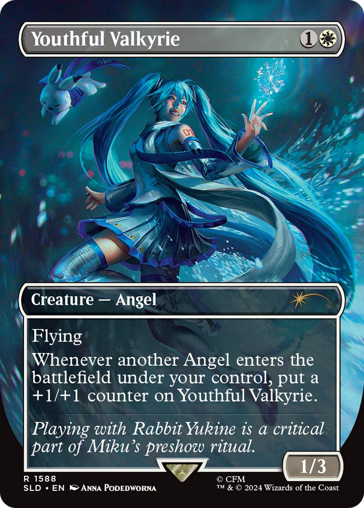 Youthful Valkyrie (Rainbow Foil) [Secret Lair Drop Series] | The CG Realm