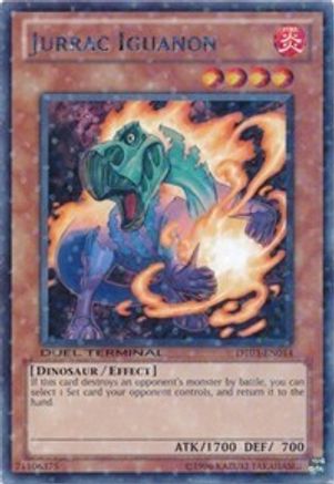 Jurrac Iguanon (DT03-EN014) - Duel Terminal 3 Limited