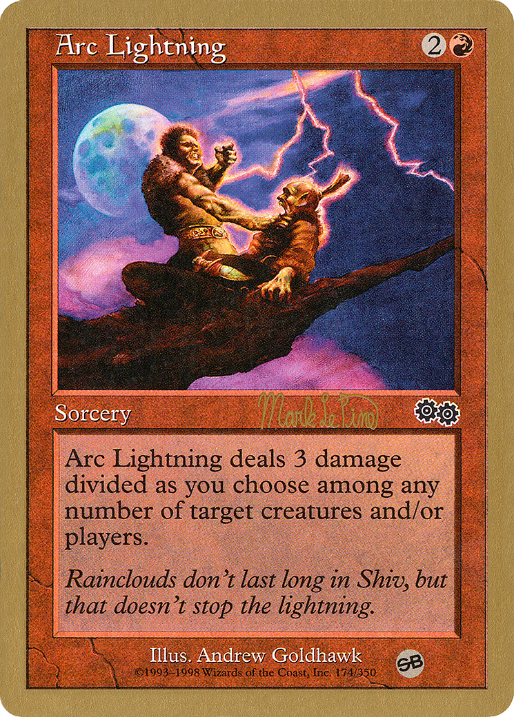 Arc Lightning - 1999 Mark Le Pine (USG) (SB) (WCD-) - World Championship Decks 1999