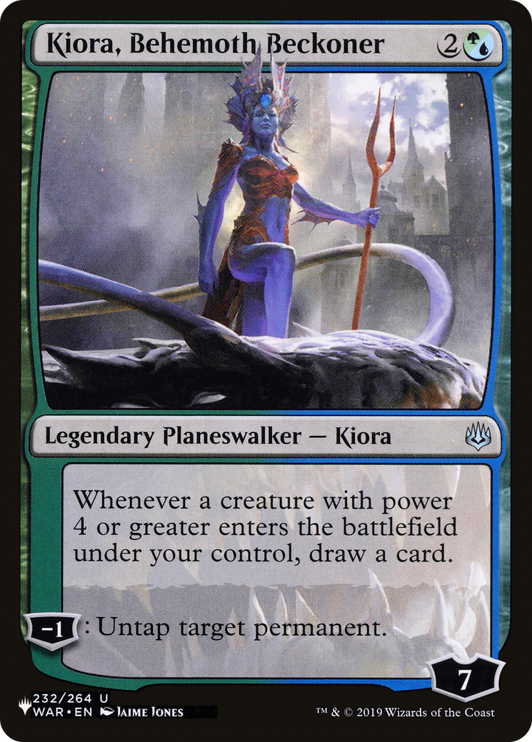 Kiora, Behemoth Beckoner [The List] | The CG Realm