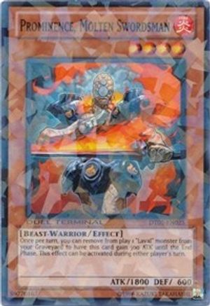 Prominence, Molten Swordsman (DT05-EN025) - Duel Terminal 5 Limited