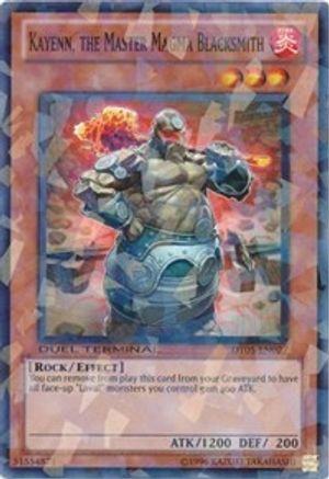 Kayenn, the Master Magma Blacksmith (DT05-EN027) - Duel Terminal 5 Limited