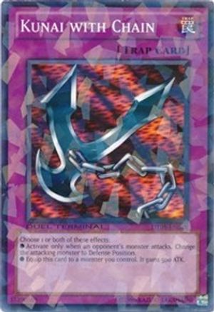 Kunai with Chain (DT05-EN048) - Duel Terminal 5 Limited