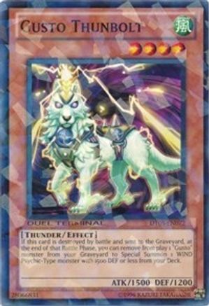 Gusto Thunbolt (DT05-EN072) - Duel Terminal 5 Limited