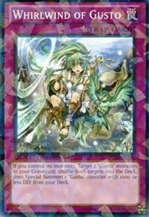 Whirlwind of Gusto (DT06-EN100) - Duel Terminal 6 Limited