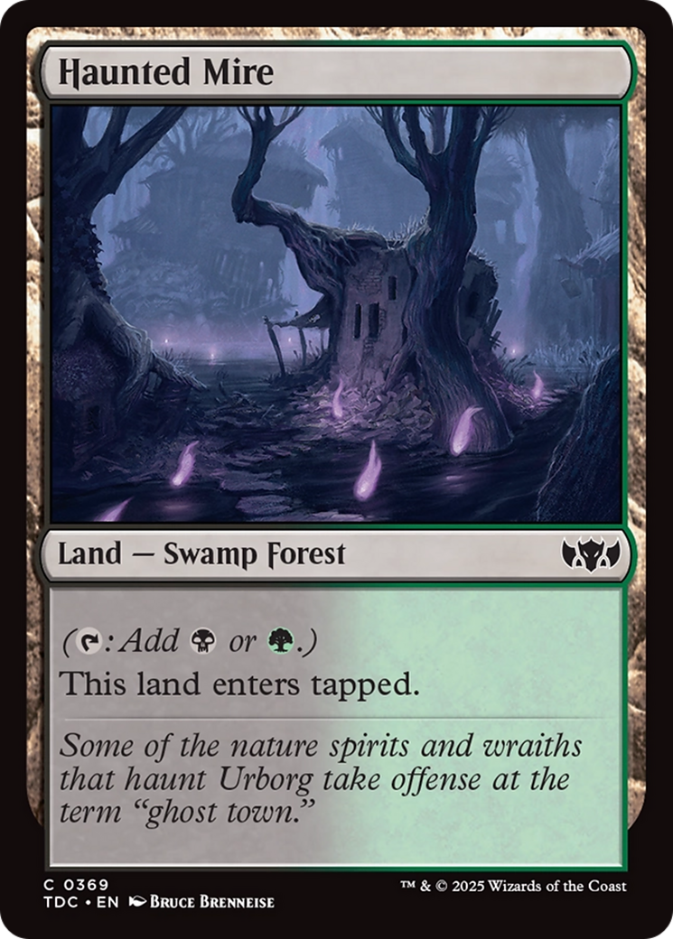 Haunted Mire [Tarkir: Dragonstorm Commander] | The CG Realm