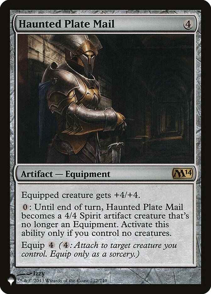 Haunted Plate Mail [The List] | The CG Realm